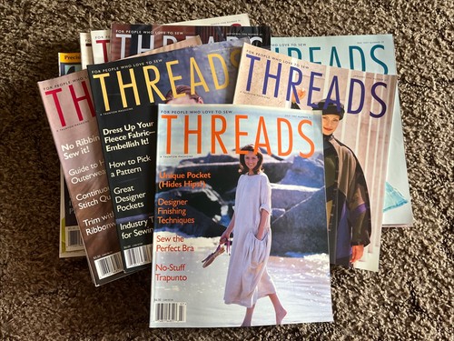 Threads sewing magazines - 18,