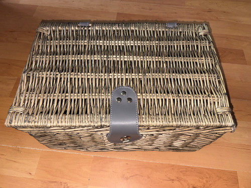 Empty wicker picnic - wicker,