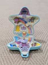 Vintage RARE Polly Pocket Bluebird 1992 Polly’s Fairy Wishing Well Complete Set