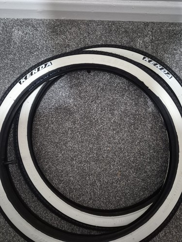Pair bmx whitewall - 20",