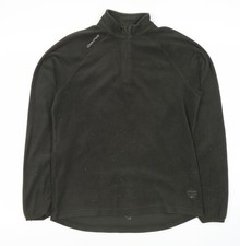 Quechua Men's Black Fleece 1/2