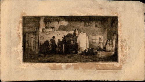 Leonard squirrell etching - leonard,