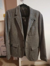 Gap Tweed Mens Cool Grey