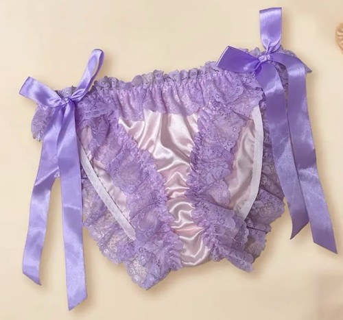 Womens silky feel tanga - silky,