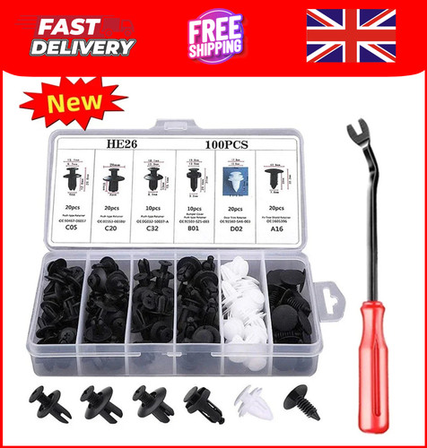 Car push retainer clips kit - retainer,