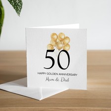 Personalised 50th Wedding