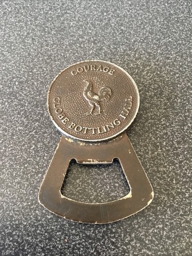 Vintage courage solid metal - vintage,