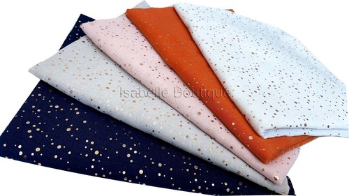 Dot spot print scarf metallic - dot,