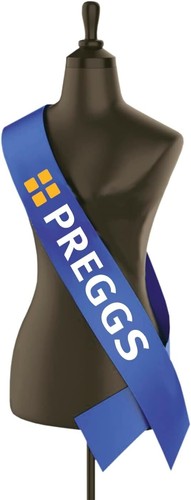 Preggs royal blue sash - blue,