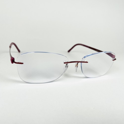 Silhouette eyeglasses red - silhouette,
