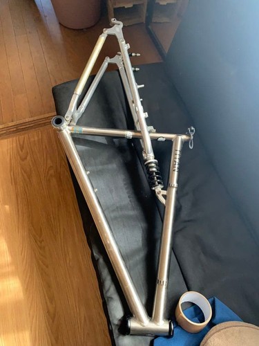 Titanium full suspension mtb - full,