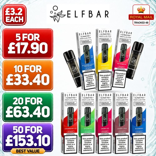 Elf bar 600 - 600, pods