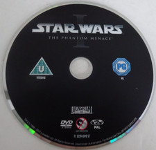 Star Wars - Episode 1 - The Phantom Menace (DVD, 2015) DISC ONLY
