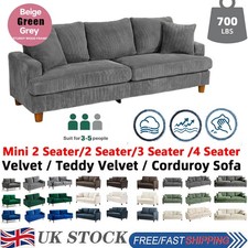 2/3 Seater Corduroy Sofa Jumbo