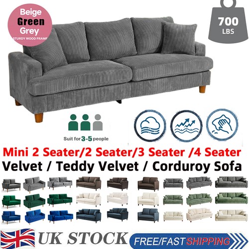 Seater corduroy sofa jumbo - 2/3,