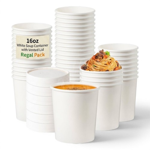 16oz white soup - white,