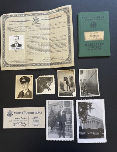 Document passport german - passport, rare