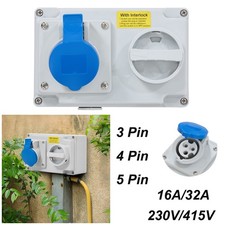 Interlocked Switched Socket