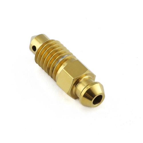 Bleed nipple stainless gold - bleed,