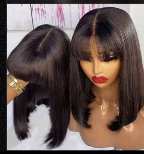 Fringe human hair - human, blend