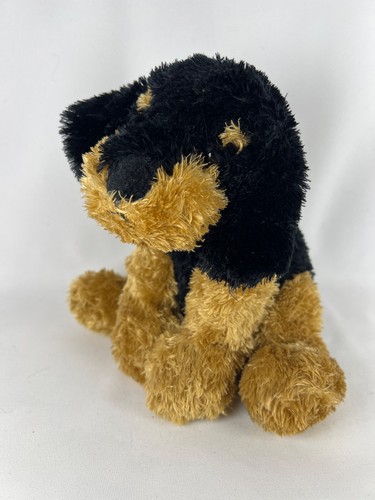 Tesco black tan brown puppy - tan,