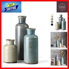 Ceramic Vase 3 Piece Set