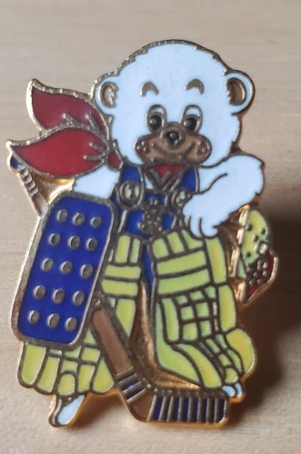 Calgary 1988 mascot goalie - 1988,