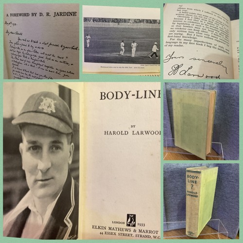 Harold larwood book - 💚,