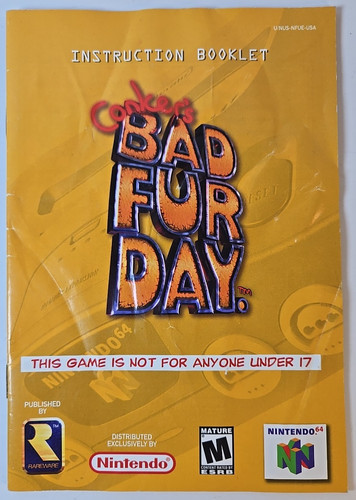 Conker bad fur day - conker's,
