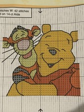 Disney’s Winnie The Pooh & Tigger Mini Cross Stitch Card Kit