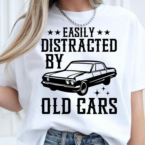 Easily distracted old - easily, cars