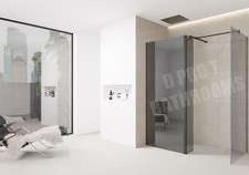Black Tint Shower Screen