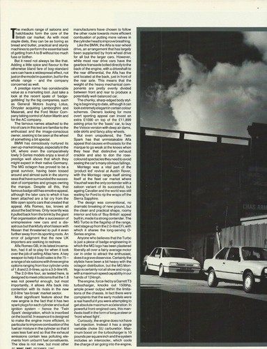 Montego turbo bmw - montego, v