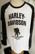 HARLEY DAVIDSON 96359-22VM Men's Wounded Warrior Project L/S Raglan 2XL