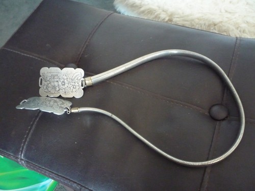 Vintage 1970 metal snake - 1970's,
