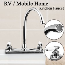 Double Handles Kitchen Faucet