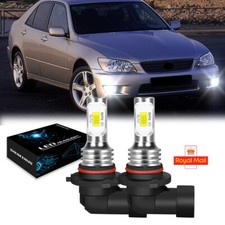 HB4 9006 LED Fog Light Bulbs White Fit For Lexus IS 200 LS 400 430 12V 2x uk