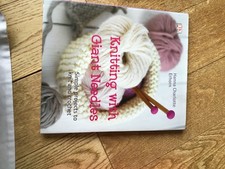 knitting with giant needles