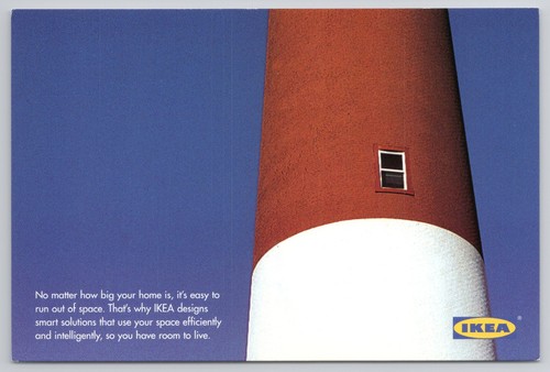 Ikea advertising red white - advertising,