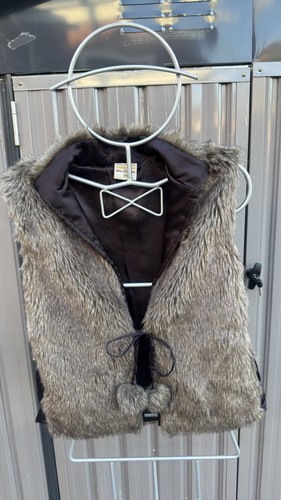 Decadence faux fur gilet