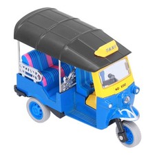 Pull Back Thai Tricycle Simulation Alloy Tuk Tuk Car Model Toy Children New