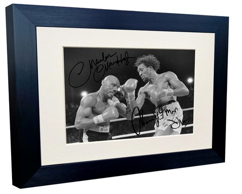 12x8 marvin hagler - hagler, vs
