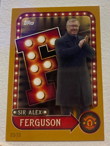 Sir alex ferguson topps - ferguson,