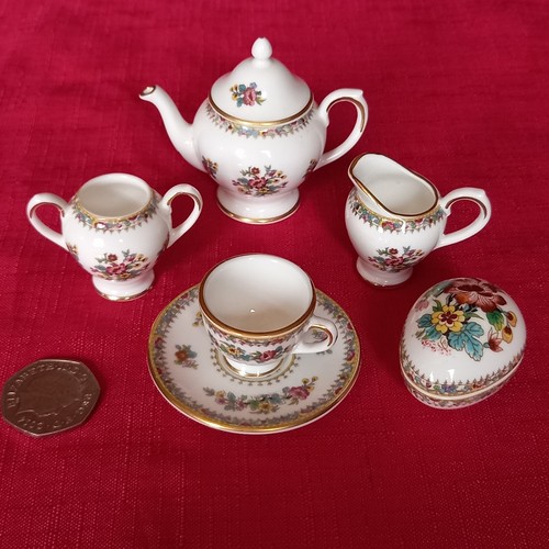Job lot coalport - coalport, rose