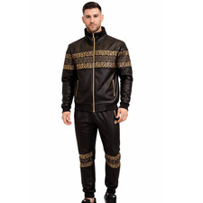 Mens Black Gold Baroque