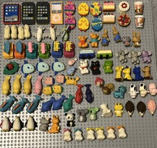 Iwako Collectible Japanese Puzzle Erasers Huge Job Lot Bundle Toys READ DESC