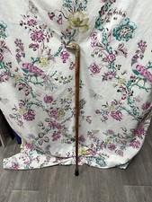 Brass Greyhound Handle head vintage victiorian style Walking Stick Cane - 93cm