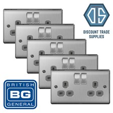 5x BG Nexus Double Socket
