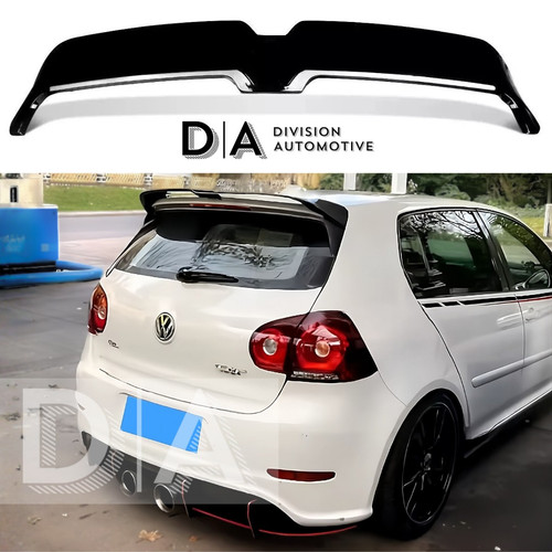 Rear roof spoiler - rear, boot