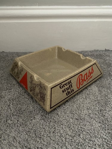 Vintage bass ashtray for pub - ashtray,